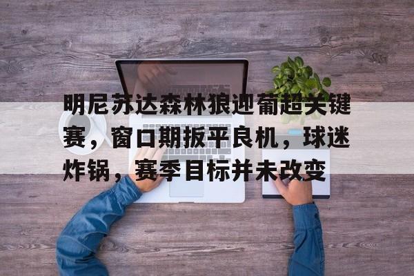 明尼苏达森林狼迎葡超关键赛，窗口期扳平良机，球迷炸锅，赛季目标并未改变的简单介绍-kaiyun体育app